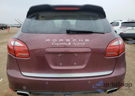 2012 Porsche Cayenne S Hybrid from USA, damaged, VIN WP1AE2A23CLA92725